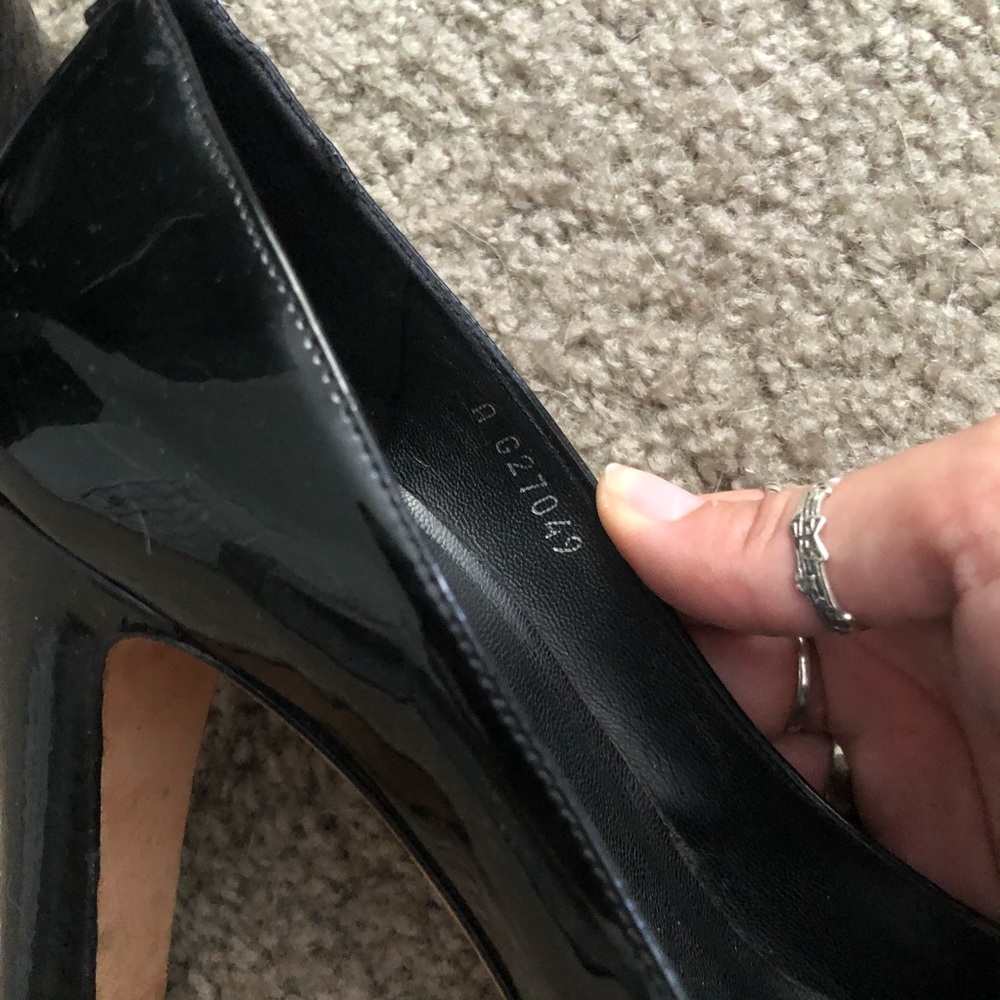 Chanel Black Patent Leather Pumps - Picture 3 of 8